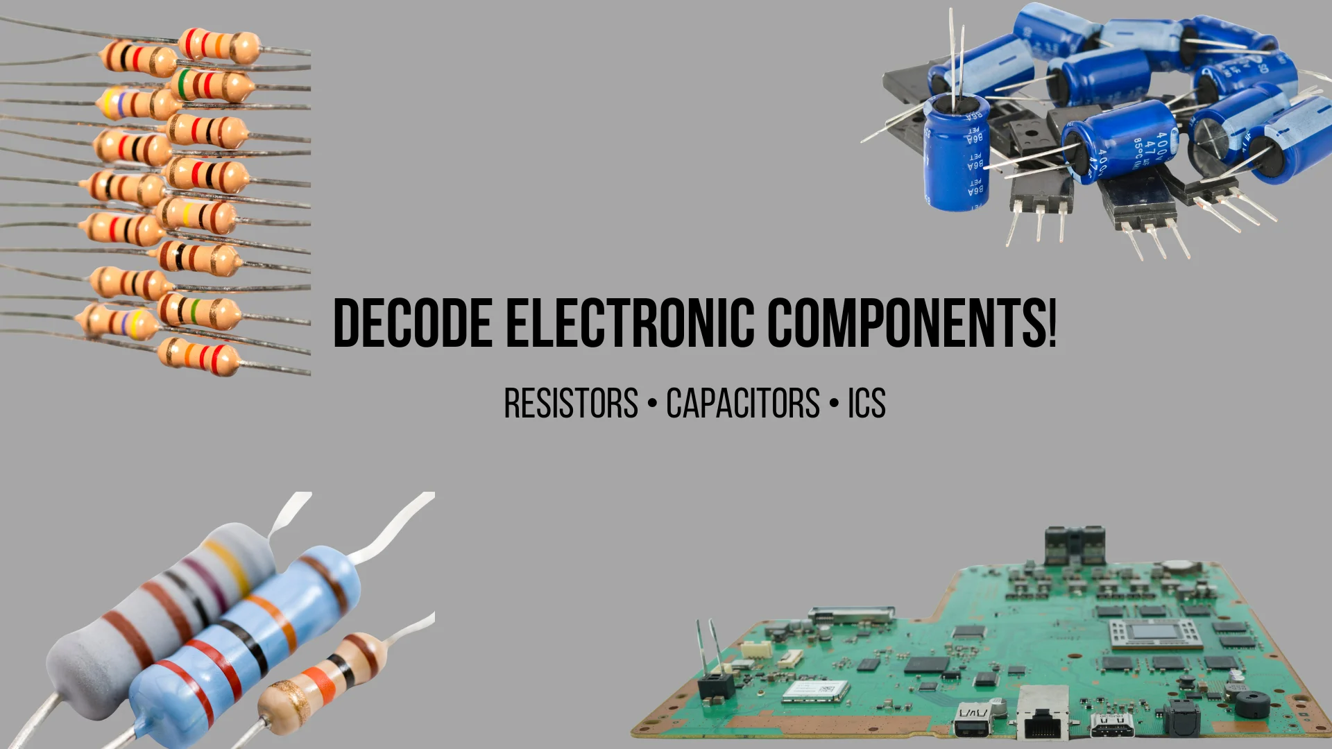 How to Read Electronic Component Codes