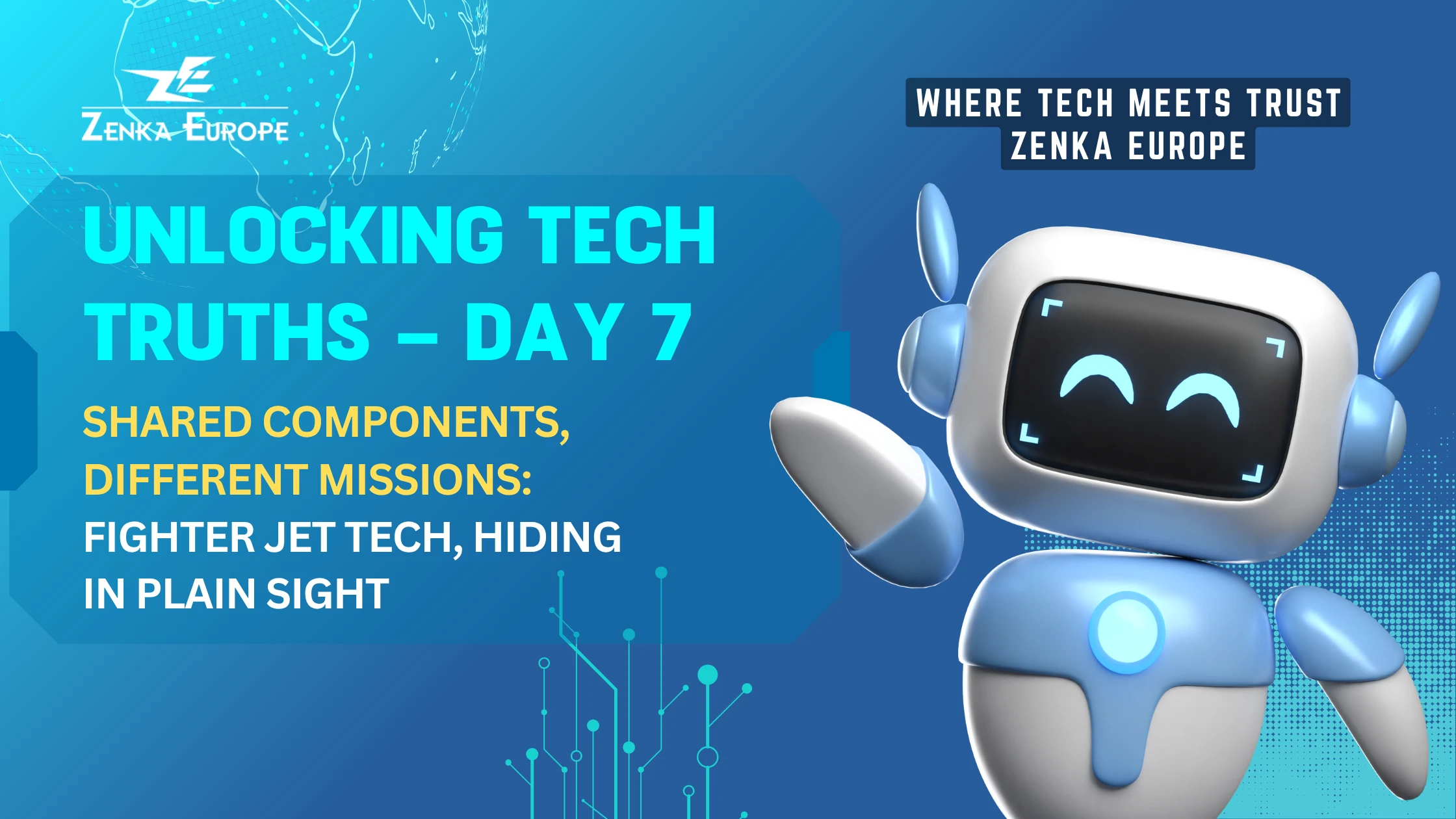 Fighter Jets and Microwaves Use the Same Electronic Components