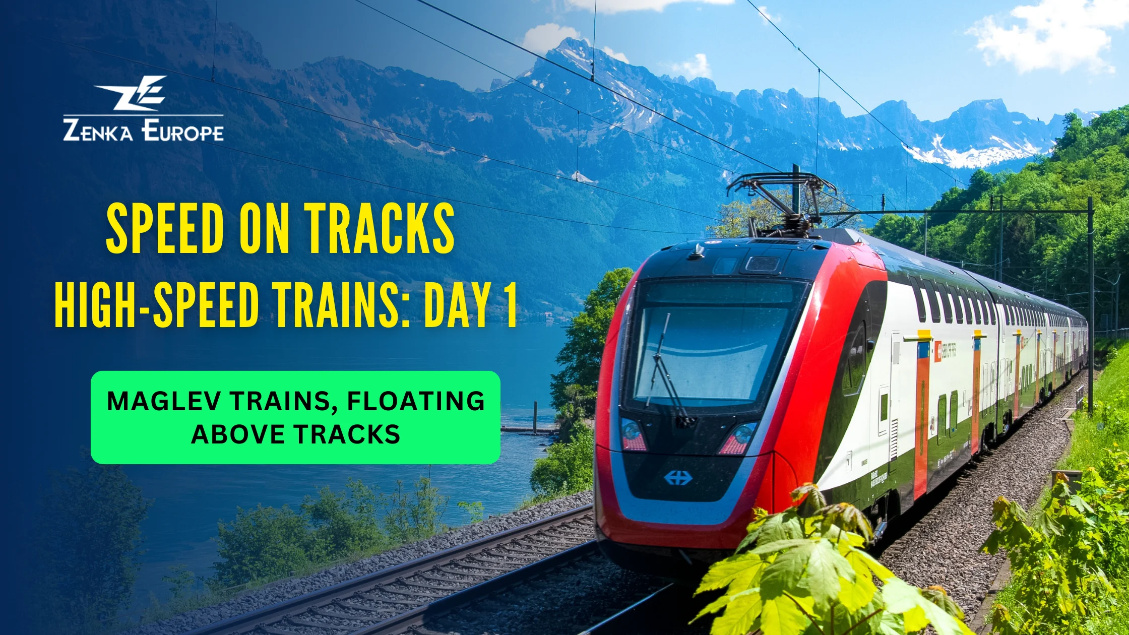 How Maglev Trains Float Above Tracks Using Magnets, Motors and Sensors