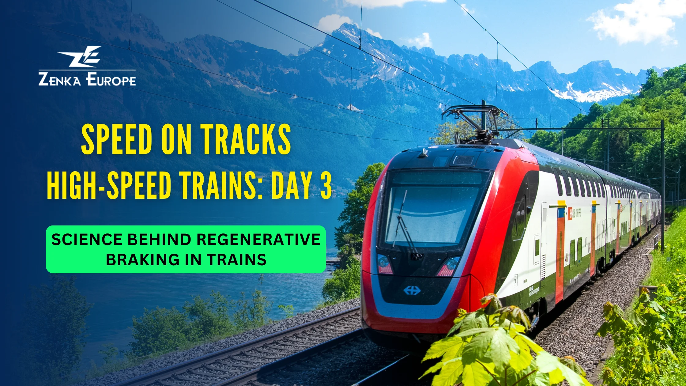 Regenerative Braking in High-Speed Trains