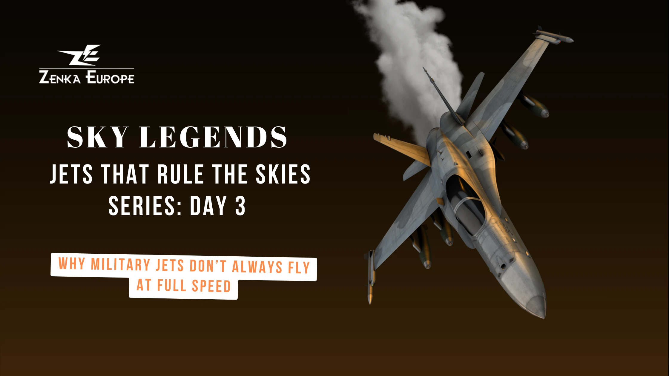 Why Jets Avoid Full Speed