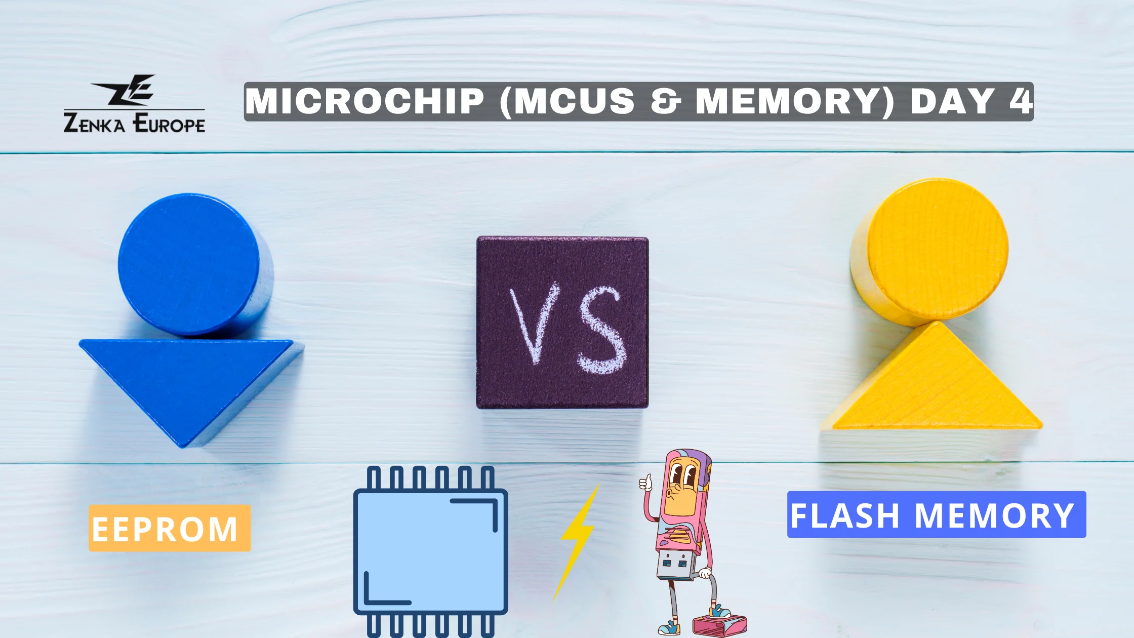 EEPROM vs Flash Memory Explained