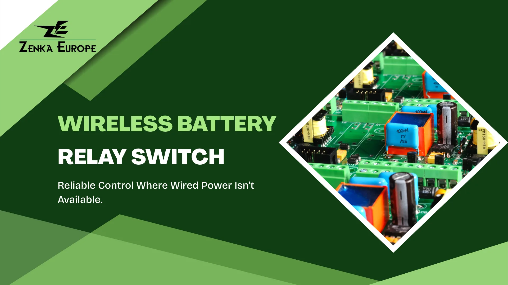 Wireless Battery Relay Switch